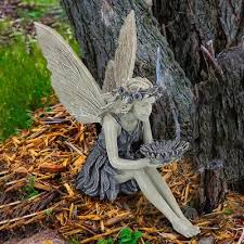 Flower Fairy Statue Angel Girl