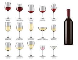 Wine Glasses Types White And Red Wine