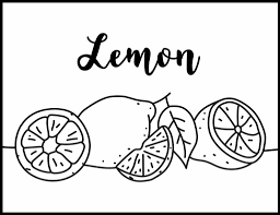 lemon coloring pages roaring spork