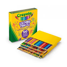 Crayola Colored Pencil Set Gift Ages 8 100 Count Walmart Com
