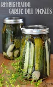 refrigerator garlic dill pickles easy