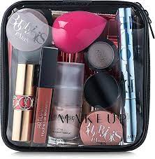 makeup visible beauty bag 15x15x5 cm