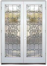 Glass Beveled Glass Doors