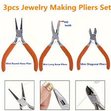 diy jewelry making pliers set needle