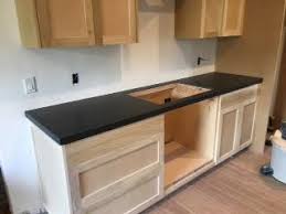 contractor installed cabinets before