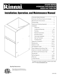 Installation Operation And Maintenance Manual Manualzz Com