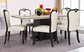 Celebrate your new modern dining table by inviting your friends to a dinner party. Buy Royaloak Venice Italian Marble Dining Set 6s Royaloak