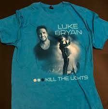 Luke Bryan Kill The Lights Tour Tee Condition Good Depop