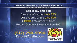 zerorez holiday cleaning special extended