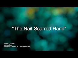 the nail scarred hand with s you