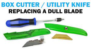 utility knife box cutter blade diy