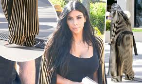 Sources told the outlet that divorce is imminent, with one saying, they are keeping it. Kim Kardashian Gets Her Heel Stuck As She Shops In Cannes In Cleavage Baring Stripes Celebrity News Showbiz Tv Express Co Uk