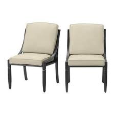 Outdoor Patio Armless Dining Chairs