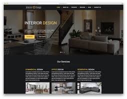 27 Best Responsive Interior Design Website Templates 2019