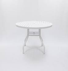 Round Aluminum Patio Table