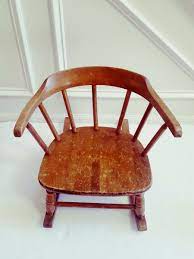 victorian childs low back windsor chair