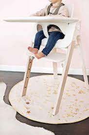 sequin confetti high chair mat diy a