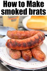 Form ground chicken mixture into 8 equal patties. The World S Best Smoked Brats The Typical Mom