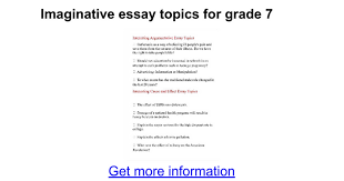 English essay topics for grade    Term paper Academic Writing Service Expository Essay Topic Ideas Writing Tips and Sample Essays Click One of  the Topics to Browse