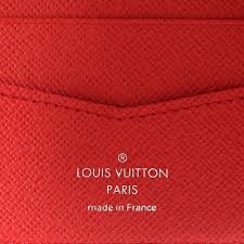 Check spelling or type a new query. Louis Vuitton Supreme Slender Bifold Wallet Red Tc