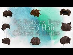20 brown boy hair codes links
