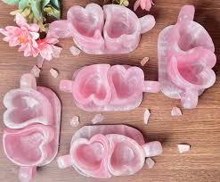 5322 crystal heart mug set rose