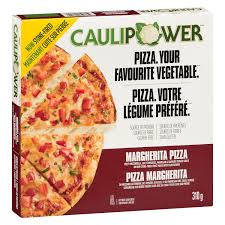 cauliflower crust margherita pizza