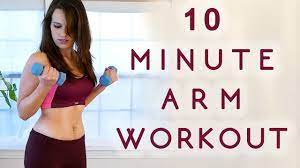beginners workout for toned y arms