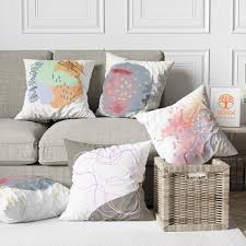 Abstract Pillow Coverline Art Cushion