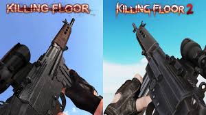 killing floor 1 and 2 all weapons