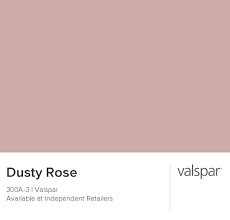 Paint Colors Dusty Rose Color