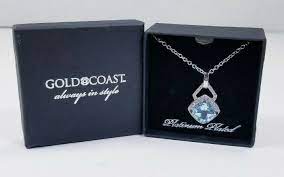 gold coast platinum plated aquamarine