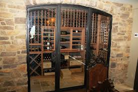 Glass Front Wine Cellar