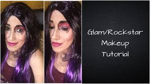 glam rockstar makeup tutorial you