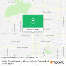 cómo llegar a relax carpet cleaning