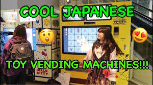 cool anese toy vending machines