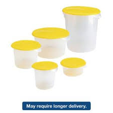 commercial round storage containers
