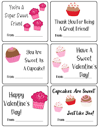 We have some great cards for you to print and color. Cute Cupcake Valentine S Day Cards Print Them Today Mom Does Reviews