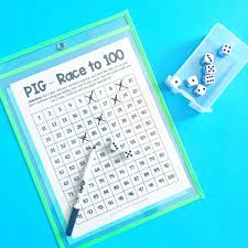 Ready to start playing some dice games in your math classroom? 6 Dice Games For Math That Are Simple And Fun Freebie The Average Teacher