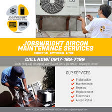 jobswright aircon maintenance repair