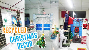 recycled christmas decoration hospital