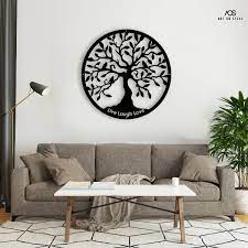 Custom Olive Tree Of Life Metal Wall Art