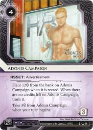In greek mythology, adonis was the god of beauty and desire. Adonis Campaign Netrunnerdb
