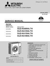 service manual mitsubishi electric