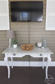 Coastal Console Table Makeover Artsy