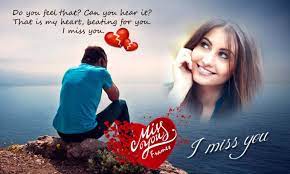 miss you photo frames new hd free