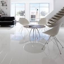 Glossy White Laminate Flooring
