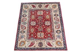 uzbek design hand made rug 6 7 x5