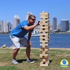 Giant Jenga - Charleston Baby's Away