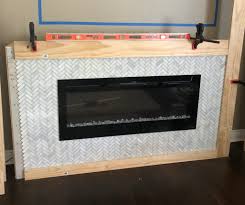 Tiling A Fireplace Surround